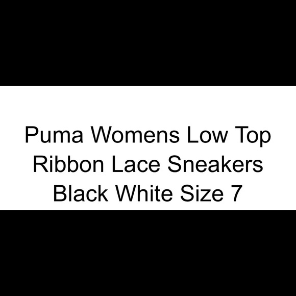 💚💜NEW💚💜PUMA💚💜WIDE LACED SNEAKERS💚💜 - Picture 6 of 6